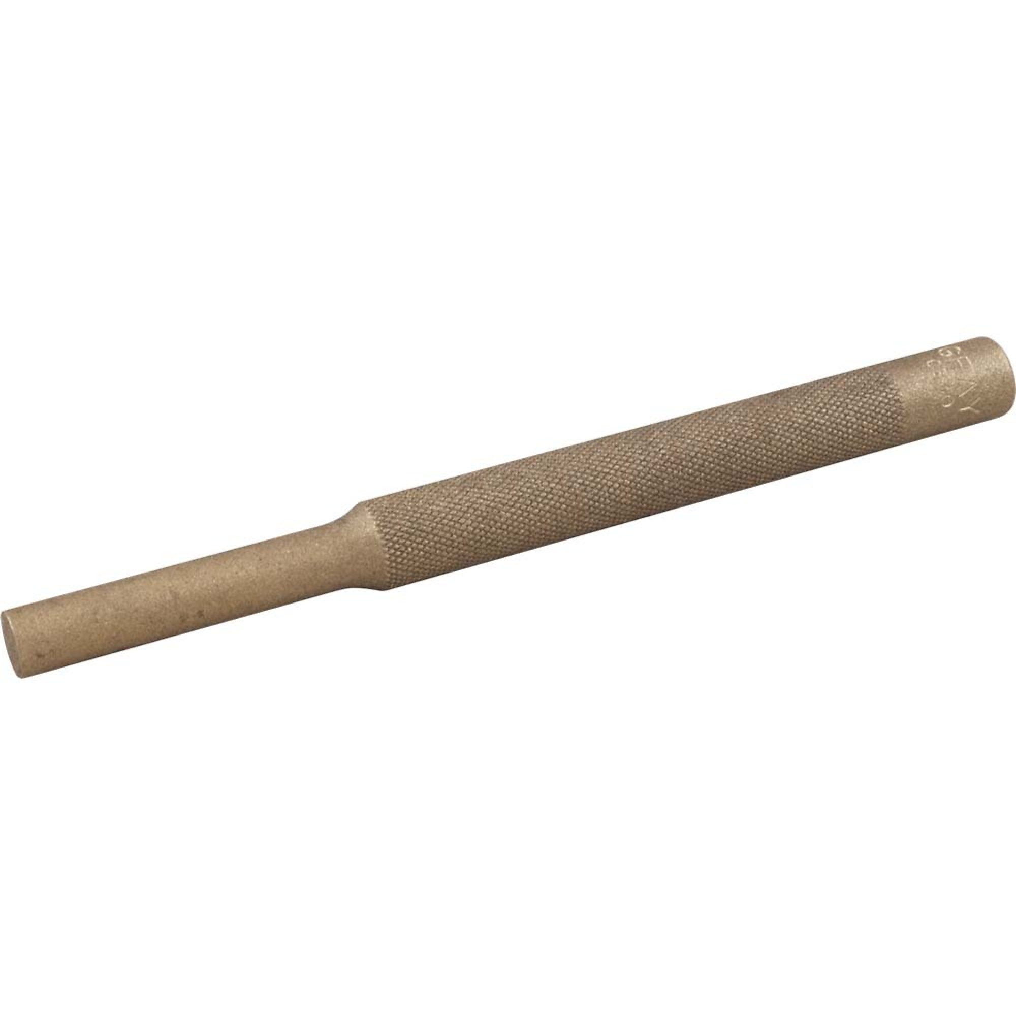 Gray Tools Brass Pin Punch, 3/8" Pin Diameter X 1/2" Body X 6" Long